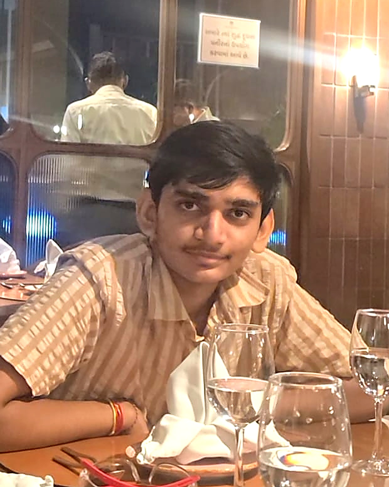 Devarsh Panchal, President of DEV Foundation